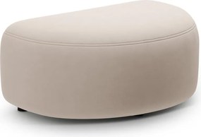 Bézs bársony lábtartó Kate – Micadoni