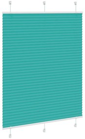 pliszírozott redőny Benzinzöld 105x100 cm szövetszélesség