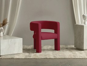 Bordó design fotel ALPAH B VELVET