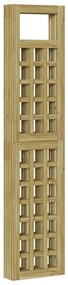 Külső Képernyő – 4 Panel, Kezelt Fenyőfa