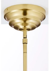 Jupiter 2074 - PLATINO rudas függeszték 3xE27/15W/230V zöld/arany