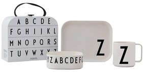 Classics Z 3 db-os gyerek étkezőkészlet aktatáskával - Design Letters