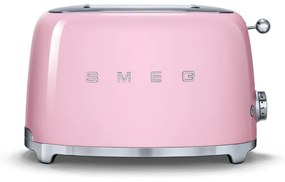 SMEG KENYÉRPIRÍTÓ, retro, 2 szeletes, rózsaszín