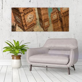 Kép - Big Ben, London (120x50 cm)