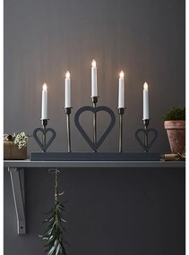 Szürke karácsonyi fénydekoráció Melissa – Markslöjd