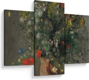 Kép - Auguste Renoir,  Flowers in a Vase, reprodukciók (90x60 cm)