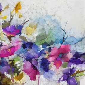 Stílusos Dekoratív Fotótapéta Flizelin Absztrakt virágok 250x250