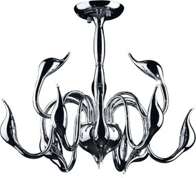 ITALUX MX8098-12A-CH SWAN Modern Csillár Króm G4 IP20