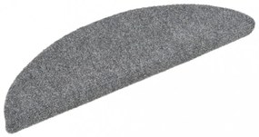 15 db világosszürke öntapadós lépcsőszőnyeg 56x17x3 cm