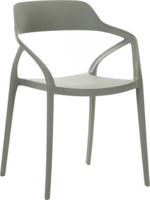 Rakásolható szék, szürke, ALFIO