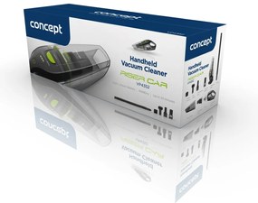 Concept VP4352 kézi porszívó Nedves és szárazRiser autó, 14,8 V