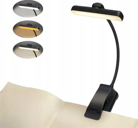 Könyvolvasó Lámpa Vezeték Nélküli Éjszakai Asztali Usb Klips 24LED