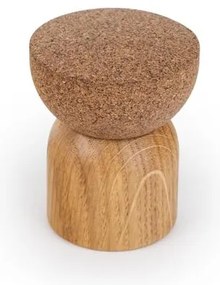 Ajtóütköző Viefe PULSE 48mm, fa, tölgy - natur parafa