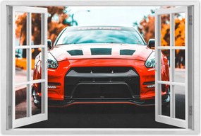 Poszterek 120x80 Nissan Skyline gtr 2017