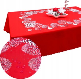 Abrosz Karácsonyi – Piros Foltálló Hóemberek 200x140