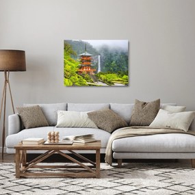 Üveg kép - Naci vízesés (70x50 cm)
