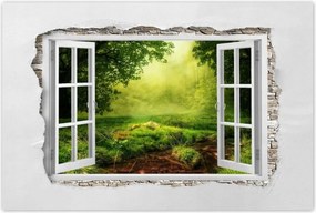 Poszterek 90x60 Fa ablak