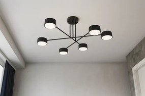 Brilagi - LED felületre szerelhető csillár MONO 6xGX53/12W/230V fekete