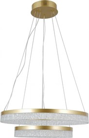 Italux glamour modern függeszték pantal arany itxpnd-34533-2l-gd