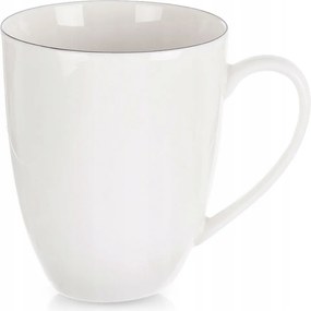 Porcelán bögre fehér kávés italokhoz gyógynövény teák 390 ml