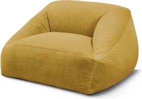 Sárga műszőrme babzsákfotel Lilibet – Bobochic Paris