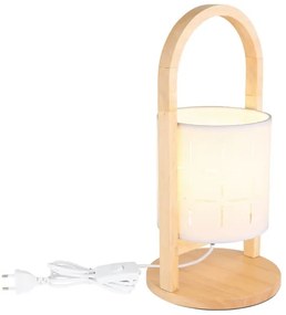 Globo 21506W - Asztali lámpa NINJA 1xE14/40W/230V fehér