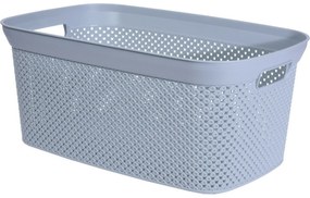 Excellent tiszaruha kosár szürke, 35 l