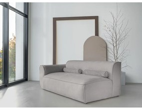 Világosszürke kanapé modul (bal oldali) Flex Felix – Miuform