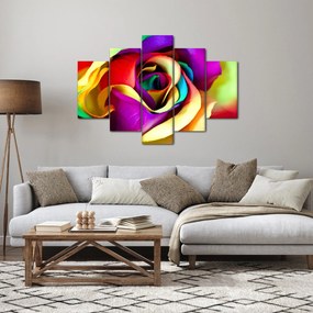 Kép - Színes rózsa (150x105 cm)
