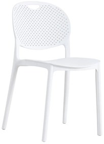 LUMA fehér műanyag szék