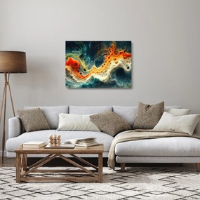 Üveg kép - Modern absztrakció (70x50 cm)