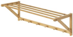 B004 NAT akasztó, bambusz