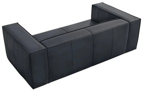 Sötétkék bőr kanapé 212 cm Madame – Windsor &amp; Co Sofas