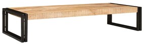 Fürdőszobai polc 120 x 50 x 23 cm Tömör mangófa és vas