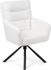 AVENBERG TESSA Forgó étkezőszék szett - 2 db, fehér