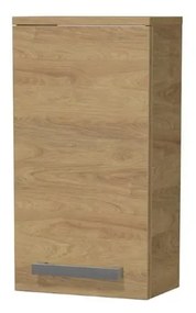 Alacsony fürdőszobai szekrény SAT Cube Way 32,5x63x20 cm Hickory tölgy CUBE3CHH32DH