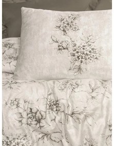 Dupla Ágyneműhuzat garnitúrák 200x220 cm 6 részes, Florid Mink