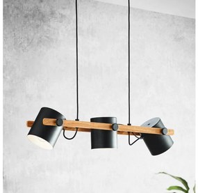 Eglo 43517 - HORNWOOD kábeles függeszték 3xE27/60W/230V