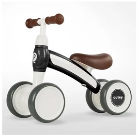QPlay - Tolós bicikli CUTEY-5 fekete