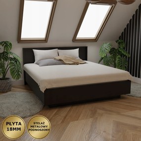 Lebegő Ágy Olaj 180X200 Fém Váz Emelhető Lemez 18MM