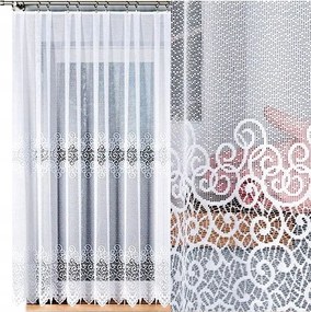 Violetta jacquard függöny 200x160cm egyenes (kész) szegéllyel