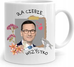 Bögre Politikus Miniszterelnök Mateusz Morawiecki Pis