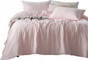 Dotta texturált dekoratív ágytakaró 140x200 púderszínű, pöttyös hímzéssel