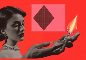 Poszter 66,5x46,5cm A valóság kiégése