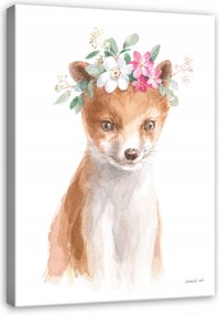 Vászonkép Gyerekszobába Róka vászonkép 120x80