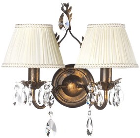 ONLI - Fali lámpa KAREN 2xE14/6W/230V bronz