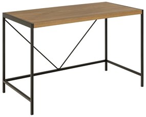 Íróasztal tölgyfa dekorral 60x120 cm Bahamas – Actona