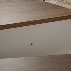 Orion Walnut White dohányzóasztal
