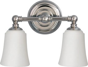 Fürdőszoba Tükörmegvilágító Lámpa Króm ELSTEAD FE-HUGOLAKE2BATH