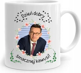 Bögre Politikus Miniszterelnök Mateusz Morawiecki Pis